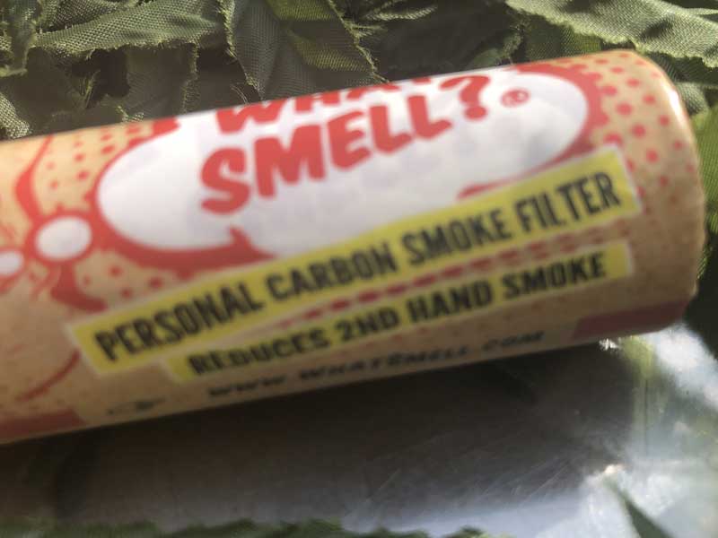 WHAT SMELL? SMOKE FILTER スモークフィルター ヘンププラスチックを使用したマウスピース匂い消し