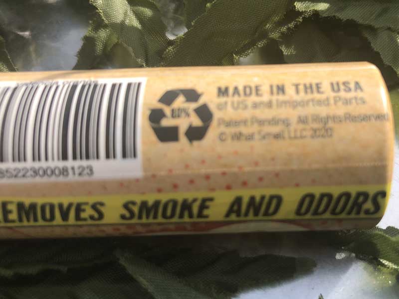 WHAT SMELL? SMOKE FILTER スモークフィルター ヘンププラスチックを使用したマウスピース匂い消し