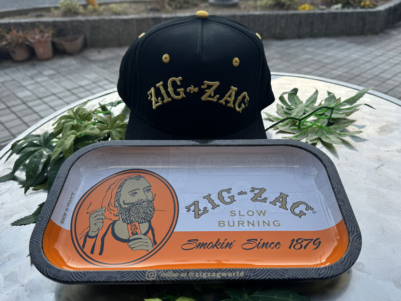 ZIGZAG made in France Rolling Tray�ACap �W�O�U�O�A�g���C�A�L�������v menu