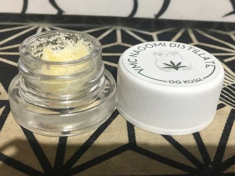 Vape Mania CBD�AVMC�A�a�� Nagomi �f�B�X�e�B���[�g CBD 94%�ACBG 2,9% ���b�N�X