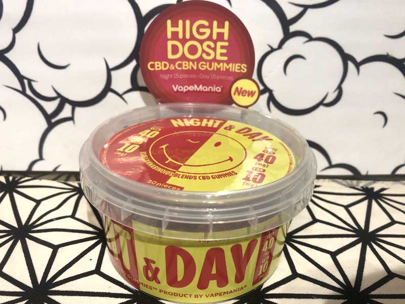 VapeMania CBD/Night & Day CBD�O�~30���^CBN40mg + CBD10mg / CBG40mg + CBN10mg