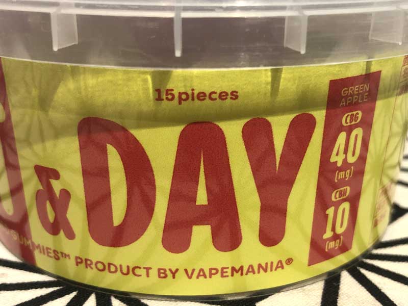 VapeMania CBD/Night & Day CBD�O�~30���^CBN40mg + CBD10mg / CBG40mg + CBN10mg