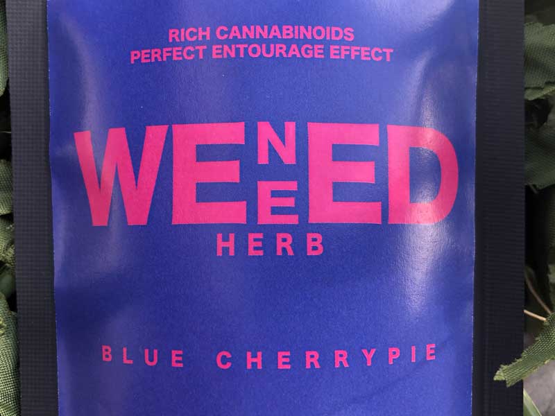 WENEED HERB BLUE CHERRY PIE�A�E�B�j�[�h�A�u���[�`�F���[�p�C�ACBN &CBD �n�[�u�A�W���C���g
