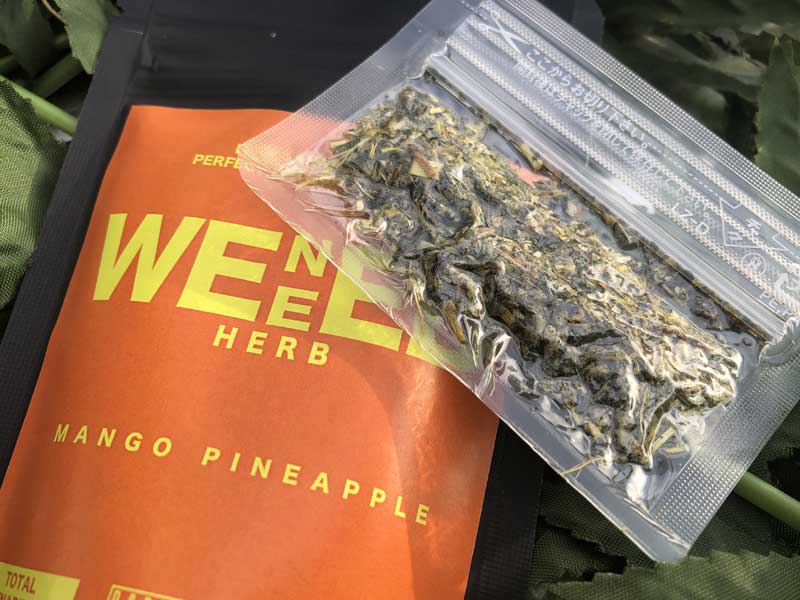 WENEED HERB MANGO PINEAPPLE�A�E�B�j�[�h�A�}���S�[�p�C�i�b�v���ACBN &CBD �n�[�u�A�W���C���g