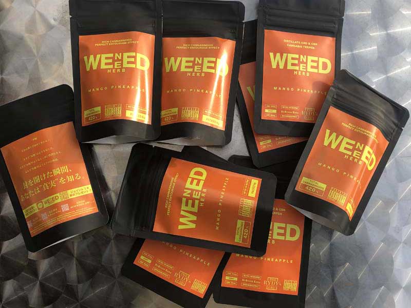 WENEED HERB MANGO PINEAPPLE�A�E�B�j�[�h�A�}���S�[�p�C�i�b�v���ACBN &CBD �n�[�u�A�W���C���g