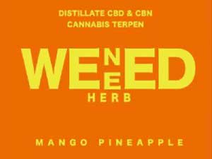 WENEED HERB MANGO PINEAPPLE�A�E�B�j�[�h�A�}���S�[�p�C�i�b�v���ACBN &CBD &�e���y�� 6g or 2g or �W���C���g�n�[�u�A�W���C���g