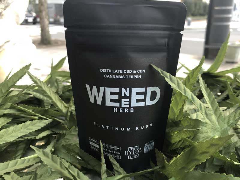 WENEED HERB�@PLATINUM KUSH�A�E�B�j�[�h�A�v���`�i���N�b�V���ACBN &CBD �n�[�u�A�W���C���g