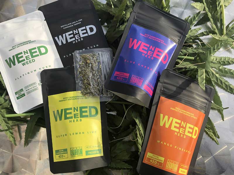 WENEED HERB BLUE CHERRY PIE�A�E�B�j�[�h�A�u���[�`�F���[�p�C�ACBN &CBD �n�[�u�A�W���C���g