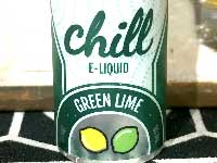 Ji_ ELbh Chill E-Liqiud Green LimeAO[C10ml & 60ml 