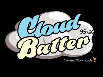 カリフォルニア産のVape E-Liquid Cloud Vapory、Cloud Batter、クラウドバター、