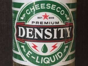 フィリピン製 Vape E-Juice DENSITY CHEESECO 30ml /デンシティ コーヒーxチーズケーキ味