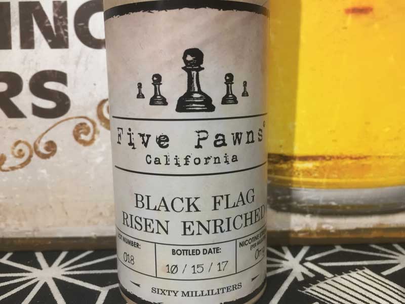 Five Pawns、ファイブポーンズ、Black Flag Risen Enriched 60ml