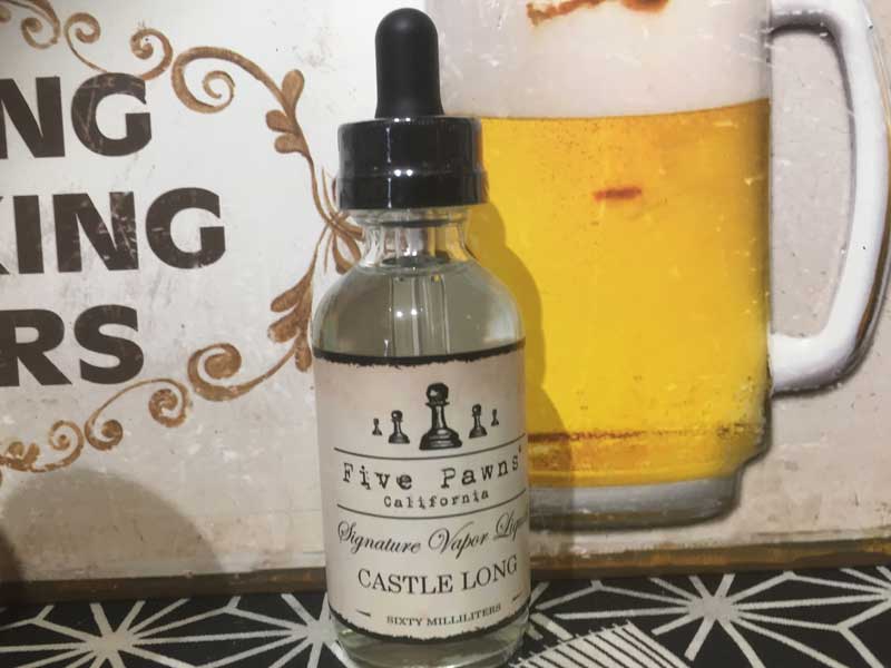 VAPE�E�̃��[���X���C�X �ō���US-Liquid  Five Pawns�A�t�@�C�u�|�[���Y�ACastle Long 60ml