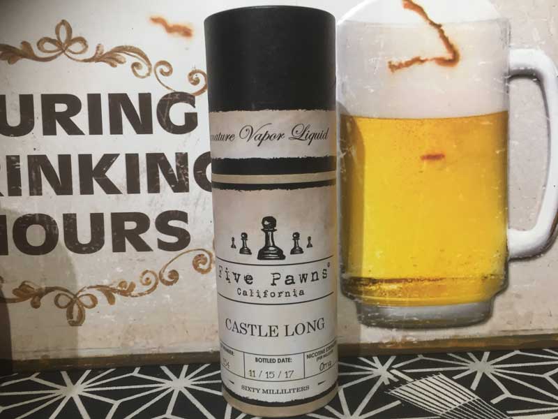 VAPE�E�̃��[���X���C�X �ō���US-Liquid  Five Pawns�A�t�@�C�u�|�[���Y�ACastle Long 60ml