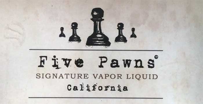 Made in USA VAPE界のロールスロイス最高級 e-liquid、Five Pawns、ファイブポーンズ menu