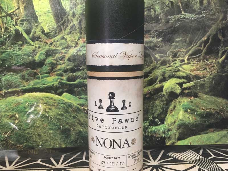 VAPE�E�̃��[���X���C�X Five Pawns�A�t�@�C�u�|�[���Y�ANona 60ml�A�m�[�i�@�p���v����x�o�j��