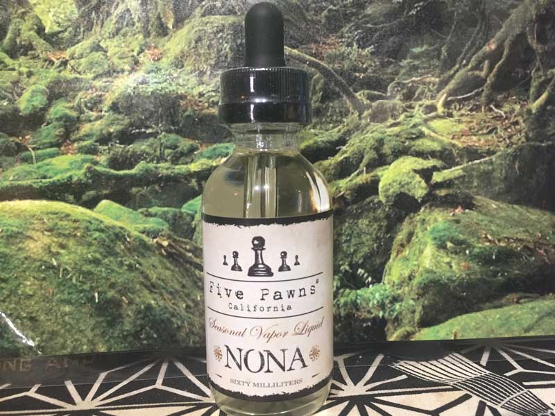 VAPE�E�̃��[���X���C�X Five Pawns�A�t�@�C�u�|�[���Y�ANona 60ml�A�m�[�i�@�p���v����x�o�j��