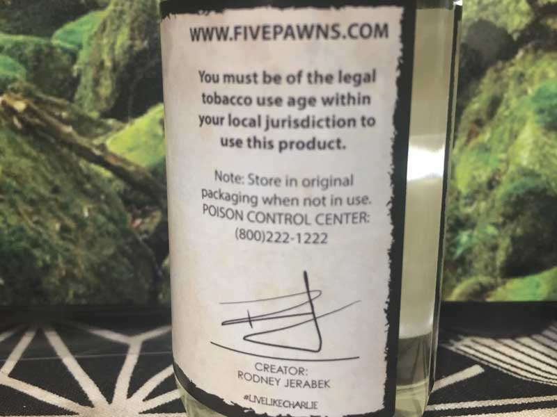 VAPE�E�̃��[���X���C�X Five Pawns�A�t�@�C�u�|�[���Y�ANona 60ml�A�m�[�i�@�p���v����x�o�j��