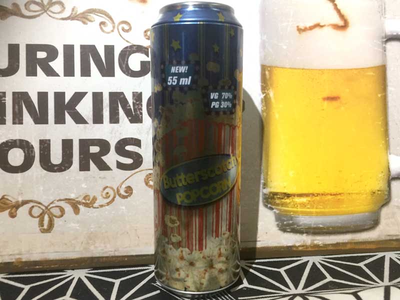 FIZZY JUICE/ButterScotch Popcorn 55ml/�t�B�W�[�W���[�X �o�^�[�X�R�b�` �|�b�v�R�[�� 