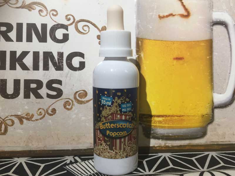 FIZZY JUICE/ButterScotch Popcorn 55ml/�t�B�W�[�W���[�X �o�^�[�X�R�b�` �|�b�v�R�[�� 