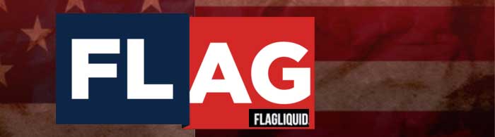 US Vape E-Liquid FLAG LIQUIID Stripes �t���b�O ���L�b�h  �ȉَqx�C�`�Sx�A�C�X�N���[��