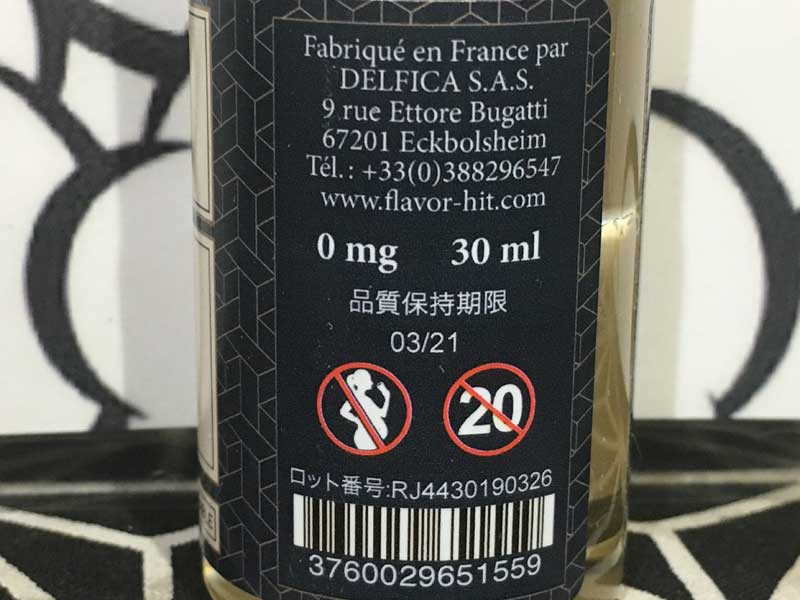 �t�����X�� FLAVOR HIT E-Liquid ROAD67 30ml �t���[�o�[�q�b�g ���[�h67 �^�o�Rx���[�v���V���b�v