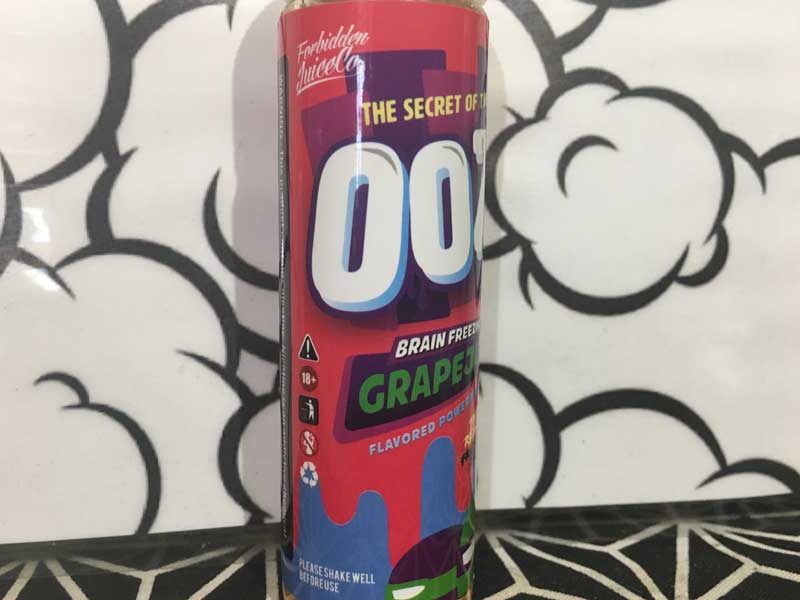 The Forbidden Juice Company OOZE BRAIN FREEZIN GRAPEJUCICE 60ml �@�O���[�vx�x���[x������