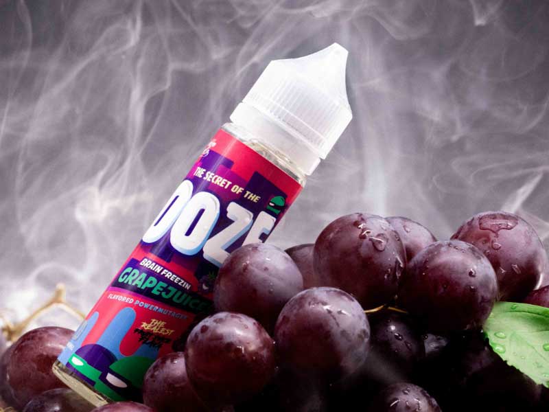 The Forbidden Juice Company OOZE BRAIN FREEZIN GRAPEJUCICE 60ml �@�O���[�vx�x���[x������