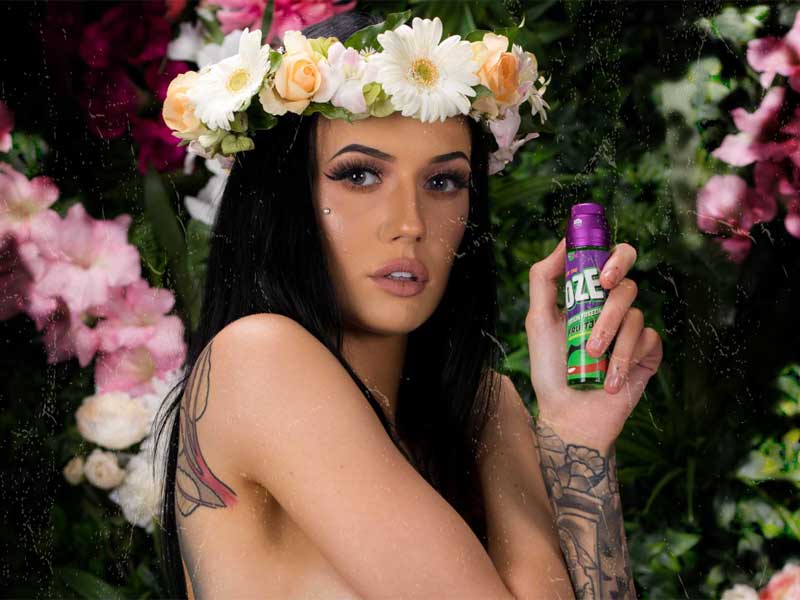 The Forbidden Juice Company OOZE BRAIN FREEZIN GRAPEJUCICE 60ml �@�O���[�vx�x���[x������