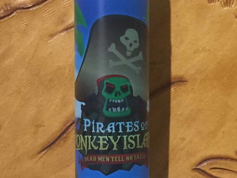 US Liquid The Forbidden Juice Company �@PIRATES OF MONKEY ISLAND�@�}���S�[x�t���[�c�~�b�N�Xx������