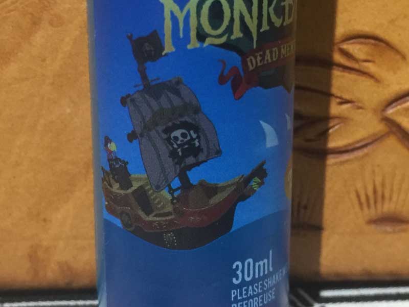 US Liquid The Forbidden Juice Company �@PIRATES OF MONKEY ISLAND�@�}���S�[x�t���[�c�~�b�N�Xx������