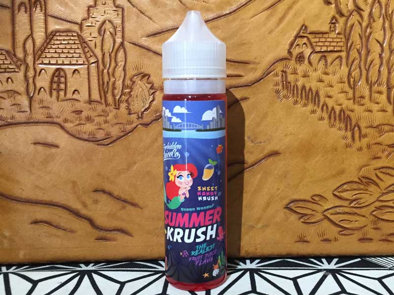 US Liquid The Forbidden Juice Company SUMMER KRUSH 60ml �T�}�[ �N���b�V�� ���k�n �J�V�X�I�����W����