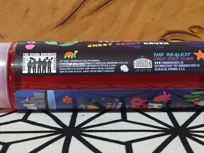 US Liquid The Forbidden Juice Company SUMMER KRUSH 60ml �T�}�[ �N���b�V�� ���k�n �J�V�X�I�����W����