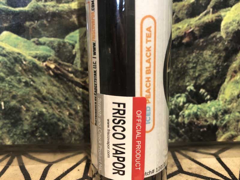 Frisco Vapor THE ROCK Ice Tea 60ml �U�E���b�N �s�[�`�A�[���O���C�A�C�X�e�B�[�@�����\�[��