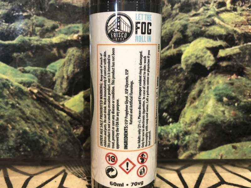 Frisco Vapor THE ROCK Ice Tea 60ml �U�E���b�N �s�[�`�A�[���O���C�A�C�X�e�B�[�@�����\�[��