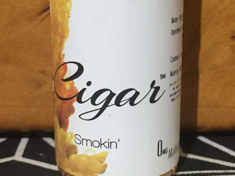 ���YVape E���L�b�h The Cigar Smokin'30ml by GOD �X���[�L�� �����t�� RY4 