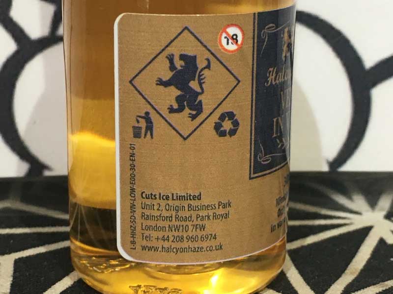 Halcyon Haze/Venus In Vapes 30ml  �n���V�I���w�C�Y/ ����x�����Sx�A�j�Xx�J�X�^�[�hx�o�[�{��x�o�j��