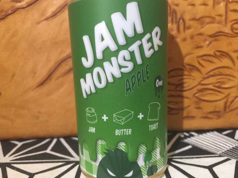 US Vape E-Liquid Jam Monster Apple 100ml �W���������X�^�[�@�A�b�v����