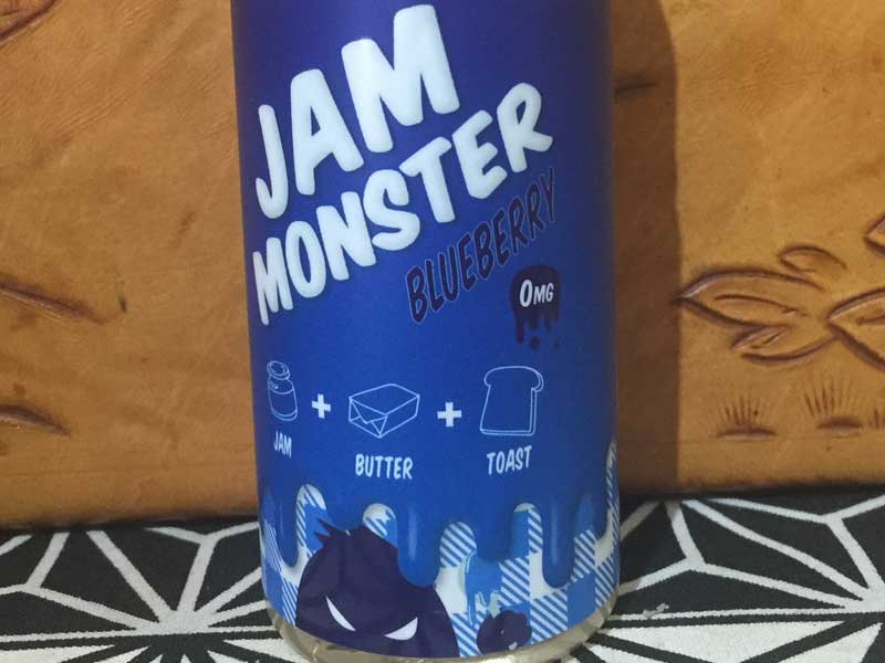 US Vape E-Liquid Jam Monster Blueberry 100ml �W���������X�^�[�@�u���[�x���[��