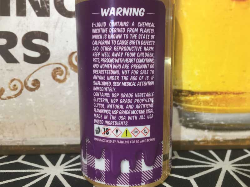 US Vape E-Liquid Jam Monster Grape 100ml �W���������X�^�[�@�O���[�v��