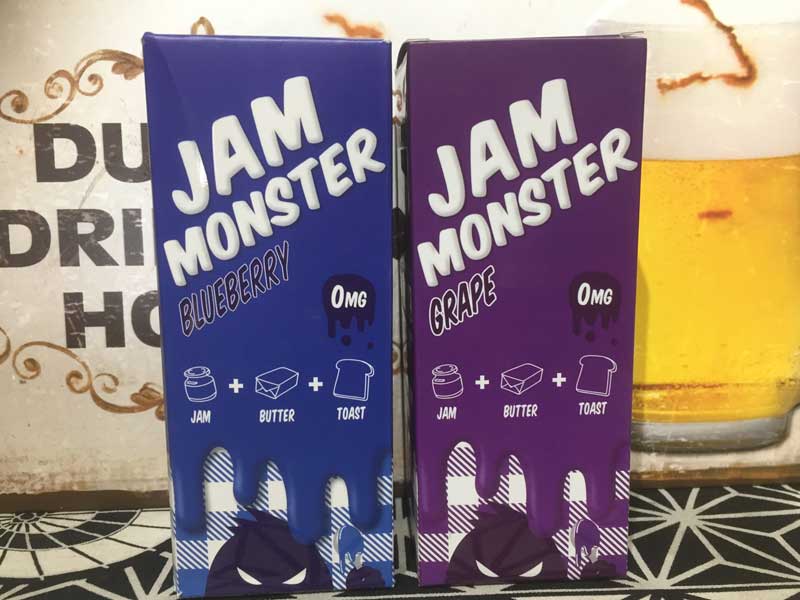 US Vape E-Liquid Jam Monster Grape 100ml �W���������X�^�[�@�O���[�v��
