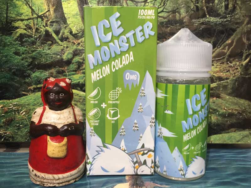 US Vape E-Liquid Ice Monster Melon Colada 100ml アイスモンスター　メロンコラーダ味