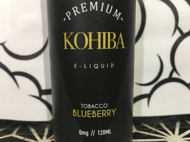 USLbh KOHIBA Premium E-Liquid Blueberry 120ml Rq[o ^oRxu[x[t[o[