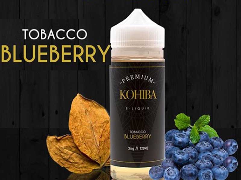 US���L�b�h KOHIBA Premium E-Liquid Blueberry 120ml �R�q�[�o �^�o�Rx�u���[�x���[�����t���[�o�[