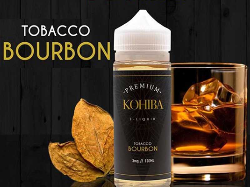 KOHIBA Premium E-Liquid//Bourbon 120ml Rq[o ^oRxo[{t[o[