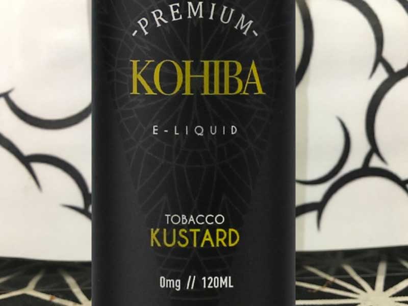 KOHIBA Premium E-Liquid Kustard 120ml Rq[o ^oRxJX^[ht[o[