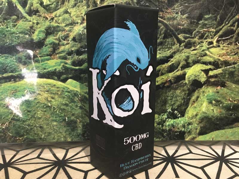 Koi CBD Cannabidiol Blue 250mg&nbsp;or&nbsp;500mg CBD 30ml&nbsp; ���Y�x���[ x �h���S���t���[�c�~�b�N�X