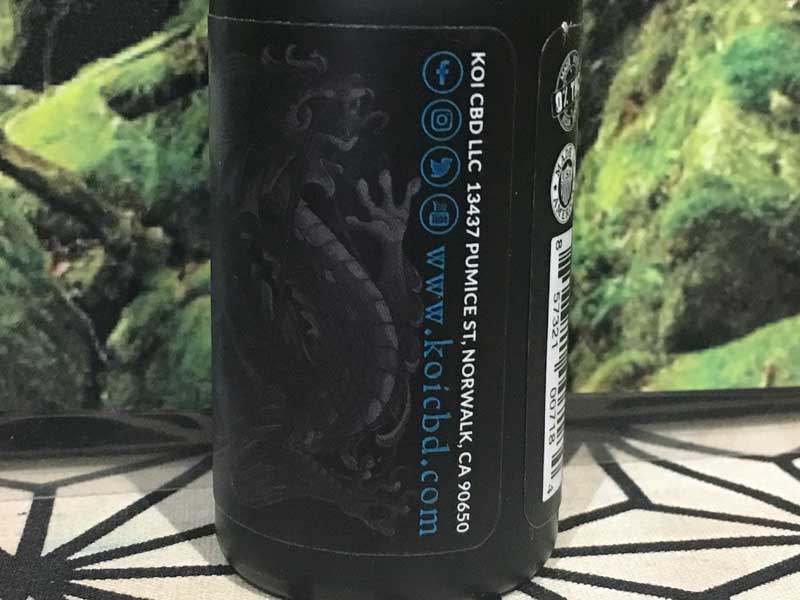 Koi CBD Cannabidiol Blue 250mg&nbsp;or&nbsp;500mg CBD 30ml&nbsp; ���Y�x���[ x �h���S���t���[�c�~�b�N�X