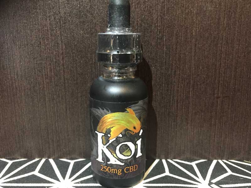 Koi CBD Cannabidiol Gold 250mg&nbsp;or&nbsp;500mg CBD 30ml&nbsp;Vanilla Caramel Custard �o�j���L���������� 
