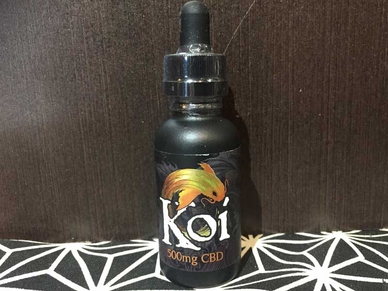 US-Liquid  Koi CBD Cannabidiol Gold Vanilla Caramel Custard �R�C&nbsp; �J���i�r�W�I�[�� �o�j���N���[�~�[�L����������